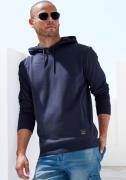 NU 20% KORTING: John Devin Hoodie Langarm, sweatshirt met ronde hals e...