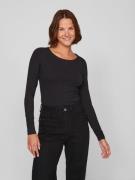 NU 20% KORTING: Vila Shirt met lange mouwen VINORA L/S O-NECK TOP - NO...