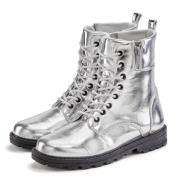 NU 20% KORTING: Lascana Laarsjes in de trendy metallic look, laarzen, ...