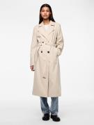 NU 20% KORTING: pieces Trenchcoat PCSCARLETT LS TRENCHCOAT NOOS