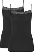 NU 20% KORTING: Triumph Bustier Feel of Modal Spaghetti Top 2P