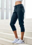 Lascana Caprilegging met zijzakken, loungewear