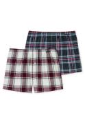 Schiesser Boxershort "X-Mas" met zwart schiesser-weblabel (Set van 2)