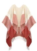 Lascana Gebreide poncho Poncho, cape in knuffelkwaliteit met franjes, ...