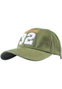 MUSTANG Baseballcap met lichte wassing en mustang-borduursel