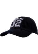 NU 20% KORTING: MUSTANG Baseballcap met lichte wassing en mustang-bord...