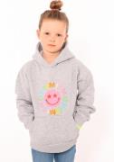 Zwillingsherz Hoodie "Optimism"KIDS met smiley, kleurrijke opdruk en d...