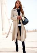 NU 20% KORTING: Lascana Trenchcoat met verstelbare riem, lichte mantel...