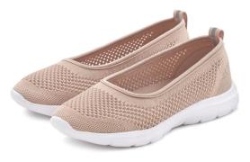 NU 20% KORTING: Lascana Sneaker-ballerina’s ultralichte slipper, slip-...