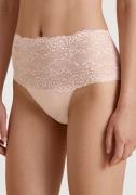 CALIDA High-waist-slip Sensual Secrets met brede, transparante kantban...