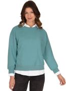 Trigema Sweatshirt TRIGEMA dun sweatshirt