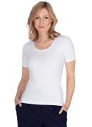 NU 20% KORTING: Trigema T-shirt TRIGEMA T-shirt met kristallen (1-deli...