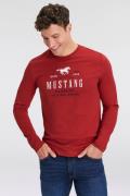 NU 20% KORTING: MUSTANG Shirt met lange mouwen Style Adrian