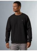 Trigema Sweatshirt TRIGEMA sweatshirt in wafel look