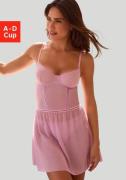 s.Oliver RED LABEL Beachwear Negligé Charlotte met cups op vormbeugels...