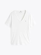 NU 20% KORTING: Tommy Hilfiger Curve Shirt met V-hals CRV SLIM CODY V-...