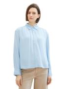 NU 20% KORTING: Tom Tailor Blouse met lange mouwen van lyocell in kort...