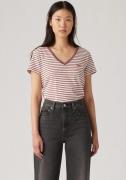 NU 20% KORTING: Levi's® Shirt met V-hals PERFECT VNECK met mini-batwin...