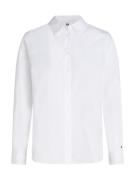 NU 20% KORTING: Tommy Hilfiger Overhemdblouse ESS POPLIN REGULAR SHIRT...