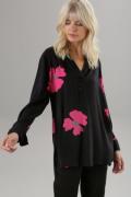 NU 20% KORTING: Aniston SELECTED Lange blouse met bloemenprint - elk s...