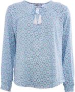 Zwillingsherz Shirtblouse Bindband met pompons