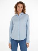 NU 20% KORTING: Tommy Hilfiger Overhemdblouse ESS POPLIN REGULAR SHIRT...