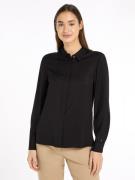 NU 20% KORTING: Tommy Hilfiger Blouse met lange mouwen met logovlag