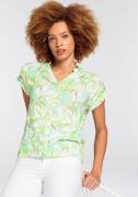 NU 20% KORTING: Boysen's Overhemdblouse met elastische tailleband in b...