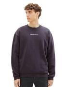 NU 20% KORTING: Tom Tailor Denim Sweatshirt met logo-frontprint