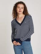 NU 20% KORTING: Tommy Jeans Curve Trui met V-hals TJW ESSENTIAL VNECK ...