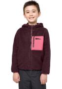 Jack Wolfskin Fleecejack ICE CURL HOOD JACKET voor kinderen