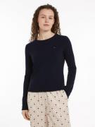 NU 20% KORTING: Tommy Hilfiger Gebreide trui SOFT WOOL C-NK SWEATER me...