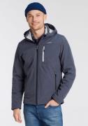 NU 20% KORTING: CMP Softshell-jack MAN JACKET ZIP HOOD