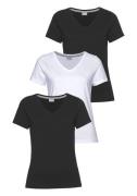 Eastwind T-shirt Korte mouw, figuuraccentuerend, van katoen, in 3-pack...