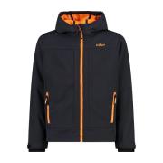 CMP Softshell-jack KID SOFTSHELL JACKET FIX HOOD voor kinderen