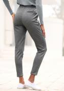 NU 20% KORTING: Vivance Joggingbroek met strepenpatroon, instapbroek, ...