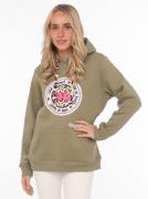 NU 20% KORTING: Zwillingsherz Hoodie met "wild at heart"-opdruk en bin...