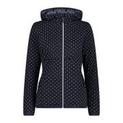 NU 20% KORTING: CMP Gebreid fleecejack WOMAN JACKET FIX HOOD