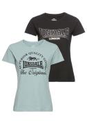 NU 20% KORTING: Lonsdale T-shirt ROWRAH (set, 2-delig)