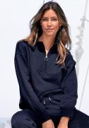 NU 20% KORTING: H.I.S Sweatshirt in maritieme stijl, loungepak