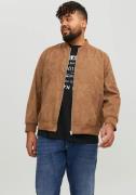 NU 20% KORTING: Jack & Jones PlusSize Blouson JJEROCKY FAUX SUEDE BOMB...