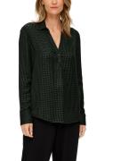 NU 20% KORTING: s.Oliver Blouse met lange mouwen met allround mini-rui...