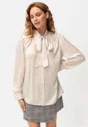 Lascana Blouse met kraagstrik met ruches