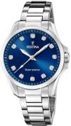 Festina Solarhorloge Solar Energy Horloge, dameshorloge, stalen armban...