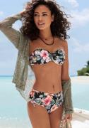 Lascana Beugelbandeau bikinitop Salsa met mooie bloemenprint