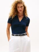 Tommy Hilfiger Poloshirt 1985 TIPPING SLIM OPEN SS POLO