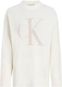 Calvin Klein Gebreide trui CK INTARSIA HIGH NECK SWEATER