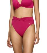 Triumph Bikinibroekje Summer Twist Highwaist brief Rimpeling aan de vo...