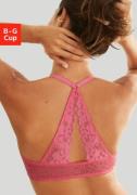 Lascana Bh met steuncups Premium Dessous met prachtige kanten achterka...