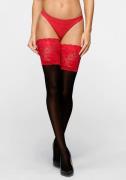 Lascana Hold-up kousen met brede kant in 60 den
